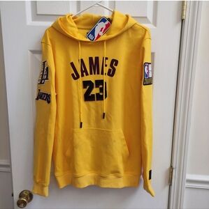 NBA Los Angeles Lakers LeBron James Pro Standard hoodie 2020 Finals Champions M